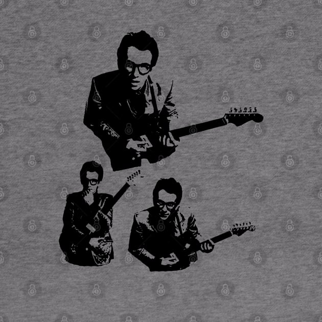 Elvis Costello by Abstrack.Night